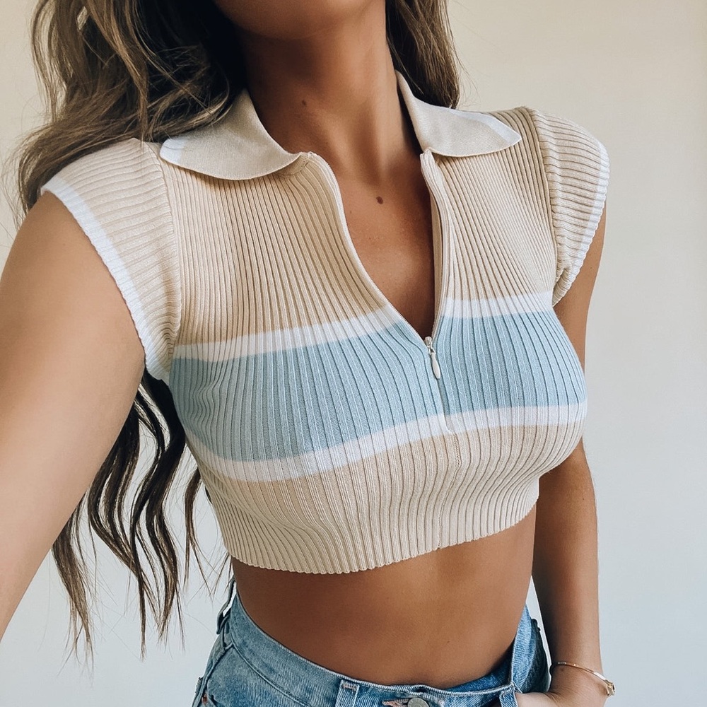 NWT ribbed crop top